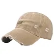 Ripped Distressed Custom Hat | https://www.bestnamebadges.com