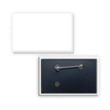 Rectangle Button w/ Pin | https://www.bestnamebadges.com