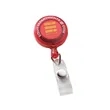 Economy Round Retractable Badge Holder | https://www.bestnamebadges.com