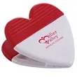 Power Clip Heart | https://www.bestnamebadges.com