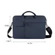 Single Shoulder Handheld Waterproof Briefcase Laptop Bag | https://www.bestnamebadges.com