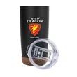 Color Splash Cork 20oz Stainless Steel Tumbler | https://www.bestnamebadges.com