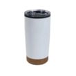 Color Splash Cork 20oz Stainless Steel Tumbler | https://www.bestnamebadges.com