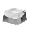 Optically Perfect Square Base | https://www.bestnamebadges.com