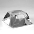 Optically Perfect Double Beveled Base | https://www.bestnamebadges.com
