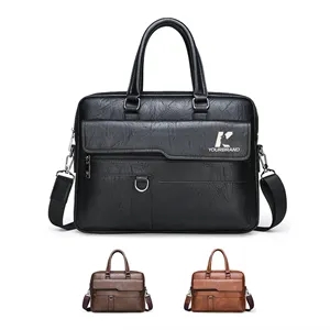 Large capacity business computer laptop briefcase