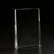 3D Crystal Wedge Small Award | https://www.bestnamebadges.com