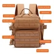 Multifunctional Tactical Fitness Mountaineering Backpack | https://www.bestnamebadges.com