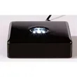 Deluxe Black Square Lighted Base | https://www.bestnamebadges.com
