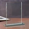 Glass Rectangle - Large Award | https://www.bestnamebadges.com
