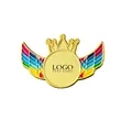 Custom Crown Wing Name Badges | https://www.bestnamebadges.com