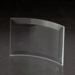 Crescent Small Glass Award | https://www.bestnamebadges.com