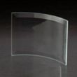Crescent Medium Glass Award | https://www.bestnamebadges.com