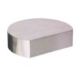 Silver 3/4 Circle Base | https://www.bestnamebadges.com