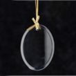 Oval Jade Glass Ornament | https://www.bestnamebadges.com