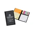 Vinyl Flag Book W/Sticky Note | https://www.bestnamebadges.com