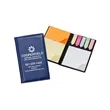 Vinyl Flag Book W/Sticky Note | https://www.bestnamebadges.com