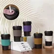 Degradable coffee grounds high temperature resistant cup | https://www.bestnamebadges.com