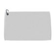100% Cotton Jacquard Woven Golf Towel w/Carabiner | https://www.bestnamebadges.com