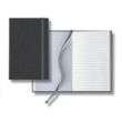 Linen Banded Pico Lined White Page Journal | https://www.bestnamebadges.com