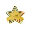 Full Color Star Name Badges | https://www.bestnamebadges.com