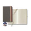 Bi Band Medio Lined Ivory Page Journal | https://www.bestnamebadges.com