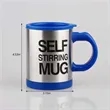 Automatic Mixing Spinning Cup Self Stirring Coffee Mug | https://www.bestnamebadges.com