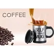 Automatic Mixing Spinning Cup Self Stirring Coffee Mug | https://www.bestnamebadges.com