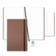 Carapace Medio Lined Recycled White Page Journal | https://www.bestnamebadges.com