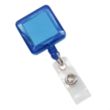 Square Retractable Badge Holder | https://www.bestnamebadges.com