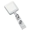 Square Retractable Badge Holder | https://www.bestnamebadges.com