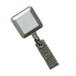 Silver Tract Retractable Badge Holder | https://www.bestnamebadges.com