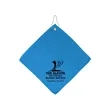 Microfiber Golf Towel W/Hook | https://www.bestnamebadges.com