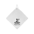 Microfiber Golf Towel W/Hook | https://www.bestnamebadges.com