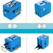 Multifunctional safe durable portable USB plug adapter | https://www.bestnamebadges.com