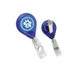 Tear Shape Retractable Badge Holder | https://www.bestnamebadges.com