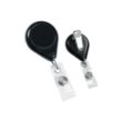 Tear Shape Retractable Badge Holder | https://www.bestnamebadges.com