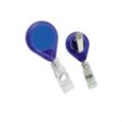 Tear Shape Retractable Badge Holder | https://www.bestnamebadges.com