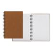 WireO Tucson Grande White Lined Pg Journal | https://www.bestnamebadges.com