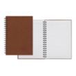 WireO Tucson Grande White Lined Pg Journal | https://www.bestnamebadges.com