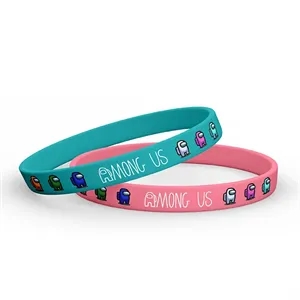 1/2 inch Full Color Wristband | https://www.bestnamebadges.com