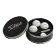Titleist Pro V1 Three Golf Ball Tin | https://www.bestnamebadges.com