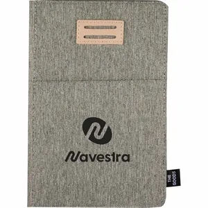 THE GOODS™ 5.5'' x 8.5'' Recycled Refillable Journal | https://www.bestnamebadges.com