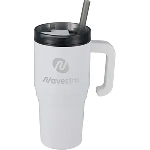 Thor 20 oz Eco-Friendly Straw Tumbler | https://www.bestnamebadges.com