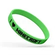 Custom Silkscreen Printed Silicone Wristbands | https://www.bestnamebadges.com