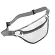 Custom Clear Fanny Pack With Zipper Pocket | https://www.bestnamebadges.com