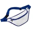 Custom Clear Fanny Pack With Zipper Pocket | https://www.bestnamebadges.com