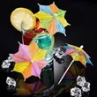 Decorative Cocktail Umbrella Toothpicks | https://www.bestnamebadges.com