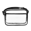 Clear Fanny Pack With Two Pockets | https://www.bestnamebadges.com