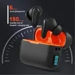 Sports Digital Display Wireless Bluetooth In-Ear Headphones | https://www.bestnamebadges.com